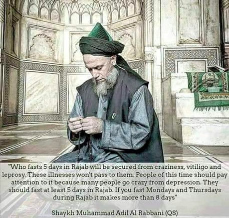 Fasting 5 Days in Rajab